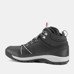 Thumbnail Giày leo núi dã ngoại hiking chống thấm nh150 cho nữ xám đen DECATHLON quechua mã 8602931 2