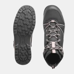 Thumbnail Giày leo núi dã ngoại hiking chống thấm nh150 cho nữ xám đen DECATHLON quechua mã 8602931 3