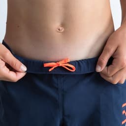 Thumbnail Quần short bơi cơ bản 100 cho bé trai xanh navy DECATHLON NABAIJI mã 8669410 4