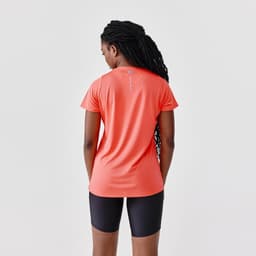Thumbnail Áo thun chạy bộ thoáng khí run dry cho nữ cam DECATHLON kalenji mã 8666211 2