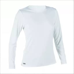 Thumbnail Áo thun dài tay lướt sóng chống tia uv cho nữ xám xanh DECATHLON olaian mã 8648128 4