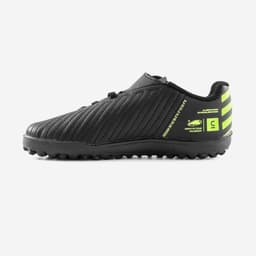 Thumbnail Giày bóng đá sân cỏ nhân tạo 100 easy tf cho trẻ em đen vàng DECATHLON kipsta mã 8668806 2