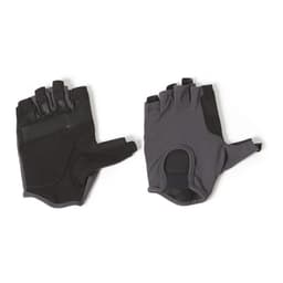 Thumbnail Găng tay tập cử tạ thoáng khí cho nữ xám DECATHLON DOMYOS mã 8595215 3
