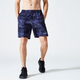 Thumbnail Quần short tập fitness thoáng khí fst 120 cho nam DECATHLON DOMYOS mã 8787726 2