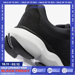 Thumbnail Giày chạy bộ jogflow 500.1 cho nam đen DECATHLON kalenji mã 8670196 4