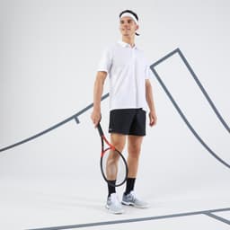 Thumbnail Quần short tennis pickleball dry tsh 100 đen artengo mã 962201 1