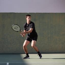 Thumbnail Quần short tennis pickleball dry tsh 100 đen artengo mã 962201 4