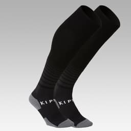 Thumbnail Tất đá bóng f500 cho người lớn đen DECATHLON kipsta mã 8514551 1