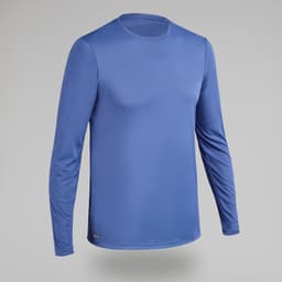 Thumbnail Áo thun dài tay lướt sóng chống tia uv cho nam xanh dương DECATHLON olaian mã 8787799 1