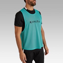 Thumbnail Áo bib luyện tập cho người lớn ngọc lam DECATHLON kipsta mã 8526951 3