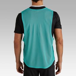 Thumbnail Áo bib luyện tập cho người lớn ngọc lam DECATHLON kipsta mã 8526951 4