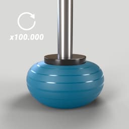 Thumbnail Bóng thể dục cỡ s xanh dương DECATHLON DOMYOS mã 8603633 2