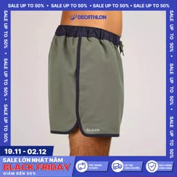 Thumbnail Quần short lướt sóng dáng ngắn 100 cho nam kaki DECATHLON olaian mã 8809010 3