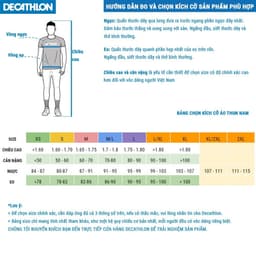 Thumbnail Áo thun tập fitness essentials 500 cho nam xám khaki DECATHLON DOMYOS mã 8773499 3