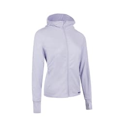 Thumbnail Áo khoác chạy bộ chống nắng cho nữ tím nhạt DECATHLON kalenji mã 8626366 3