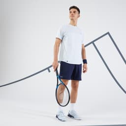 Thumbnail Quần short tennis pickleball tsh 500 dry cho nam xanh navy DECATHLON mã 8552191 1
