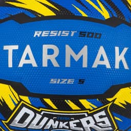 Thumbnail Quả bóng rổ r500 cỡ 5 cho trẻ dưới 10 tuổi xanh dương DECATHLON tarmak mã 8618531 2