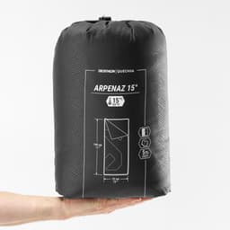 Thumbnail Túi ngủ cắm trại đa dụng arpenaz 15° DECATHLON quechua mã 8737673 3