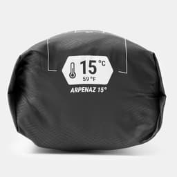 Thumbnail Túi ngủ cắm trại đa dụng arpenaz 15° DECATHLON quechua mã 8737673 4