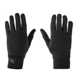 Thumbnail Găng tay lót tơ tằm leo núi trekking trek 500 đen DECATHLON forclaz mã 8396267 1