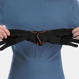 Thumbnail Găng tay leo núi trekking trek 500 cho người lớn đen DECATHLON forclaz mã 8655824 2
