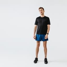 Thumbnail Áo thun chạy bộ thoáng mát dry+ breath cho nam đen DECATHLON kalenji mã 964110 4