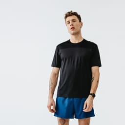 Thumbnail Áo thun chạy bộ thoáng mát dry+ breath cho nam đen DECATHLON kalenji mã 964110 1