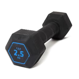 Thumbnail Tạ lục giác 2,5 kg đen DECATHLON corength mã 8603280 1