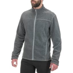 Thumbnail Áo khoác nỉ leo núi vùng cao mh120 cho nam vân xám DECATHLON quechua mã 8492827 1