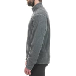 Thumbnail Áo khoác nỉ leo núi vùng cao mh120 cho nam vân xám DECATHLON quechua mã 8492827 2
