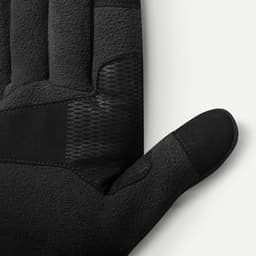 Thumbnail Găng tay nỉ cảm ứng điện thoại, giữ ấm trek 500 đen DECATHLON forclaz mã 8738791 2