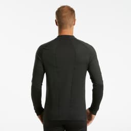 Thumbnail Áo giữ ấm cao cấp DECATHLON 500 cho nam đen 3