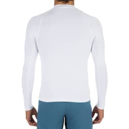 Thumbnail Áo thun dài tay chống tia cực tím chơi lướt sóng 100 cho nam trắng DECATHLON olaian mã 8403266 3