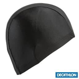 Thumbnail Mũ bơi vải DECATHLON NABAIJI không chống thấm nước đen 1