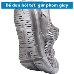 Thumbnail Giày đi bộ thể thao nam newfeel pw 100 xám đậm 4
