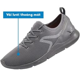 Thumbnail Giày đi bộ thể thao nam newfeel pw 100 xám đậm 2