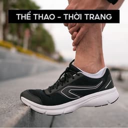 Thumbnail Giày thể thao nam DECATHLON Kalenji Run Cushion Đen 2