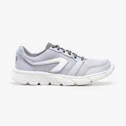 Thumbnail Giày chạy bộ thể thao nữ DECATHLON kalenji run one siêu nhẹ màu xám 8351800 2