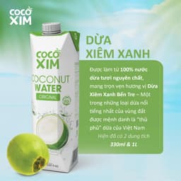 Thumbnail _Nước dừa đóng hộp Cocoxim Xanh dung tích 1000ml/Hộp 2