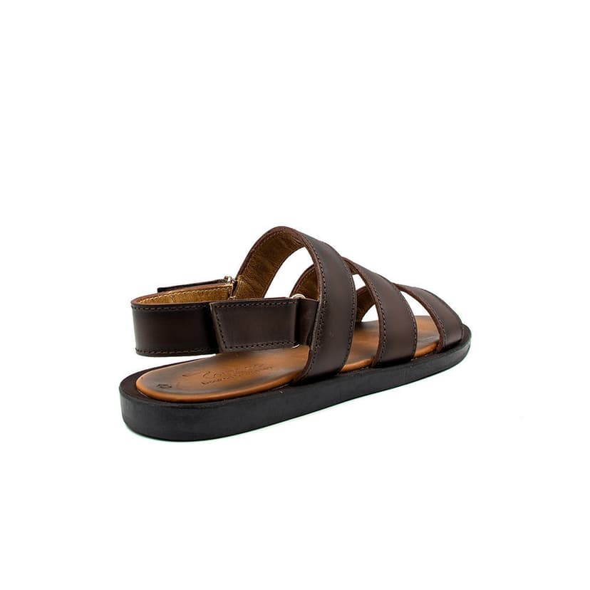Ảnh -Dép Sandal Nam Da Bò Quai Ngang Cao Cấp Tomoyo TMS10502 2