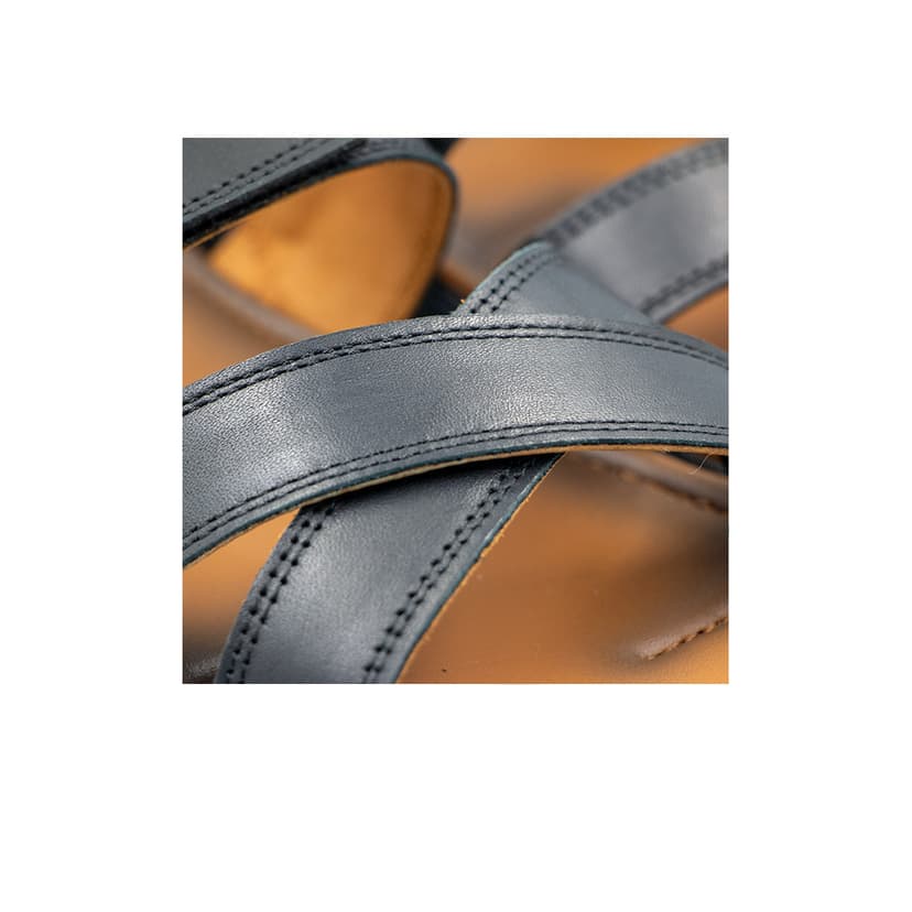Ảnh -Giày Sandal Nam thủ công da bò cao cấp TOMOYO TMS80201 2