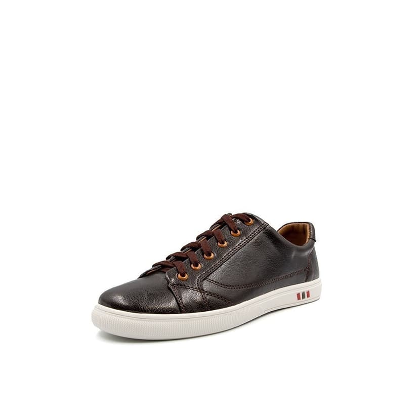 Ảnh -Giày Sneakers Nam Tomoyo Lót Da Cừu Màu Nâu  TMN10902 3