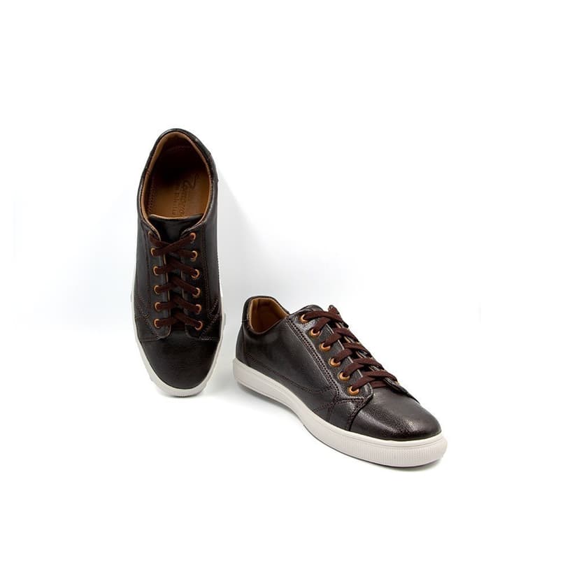 Ảnh -Giày Sneakers Nam Tomoyo Lót Da Cừu Màu Nâu  TMN10902 4