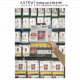 Thumbnail Kính cường lực iPad AstroMazing độ cứng 9H dành cho Pro 11/13 Air 4/5/6 Gen 5/6/7/8/9 2