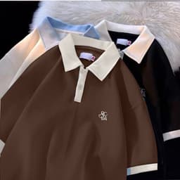 Thumbnail Áo Polo Nam Nữ Thêu Chữ SCLA NAD Unisex - Áo Cổ Bẻ Chất Cotton Cá Sấu Mềm Và Mát Cực Chất 3