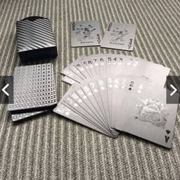 Thumbnail Bộ Bài Tây Mạ Đen Cao Cấp 54 Lá Bài Nhựa May Mắn Tài Lộc Chống Thấm Nước Bẻ Cong Không Gãy Chính Hãng Amalife 4