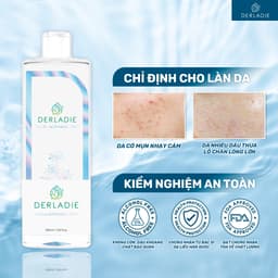 Thumbnail Nước Cân Bằng Da Ngừa Mụn, Kiềm Dầu Derladie Natural Moisture Toner 500 Ml 4