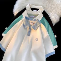 Thumbnail Áo Polo Nam Nữ Thêu Chữ SCLA NAD Unisex - Áo Cổ Bẻ Chất Cotton Cá Sấu Mềm Và Mát Cực Chất 1