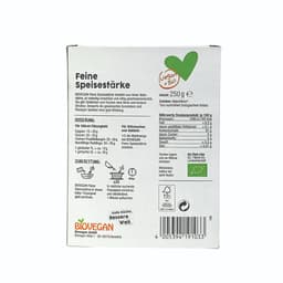 Thumbnail Tinh bột bắp hữu cơ Biovegan 250g 3