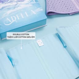 Thumbnail Adella - Đai Gen Nịt Bụng Latex Xanh WSTORE 28 Xương Kép 4 Nấc Cài - Phù Hợp Mẹ Bỉm Sau Sinh & Sau Phẫu Thuật Hút Mỡ Bụn 3